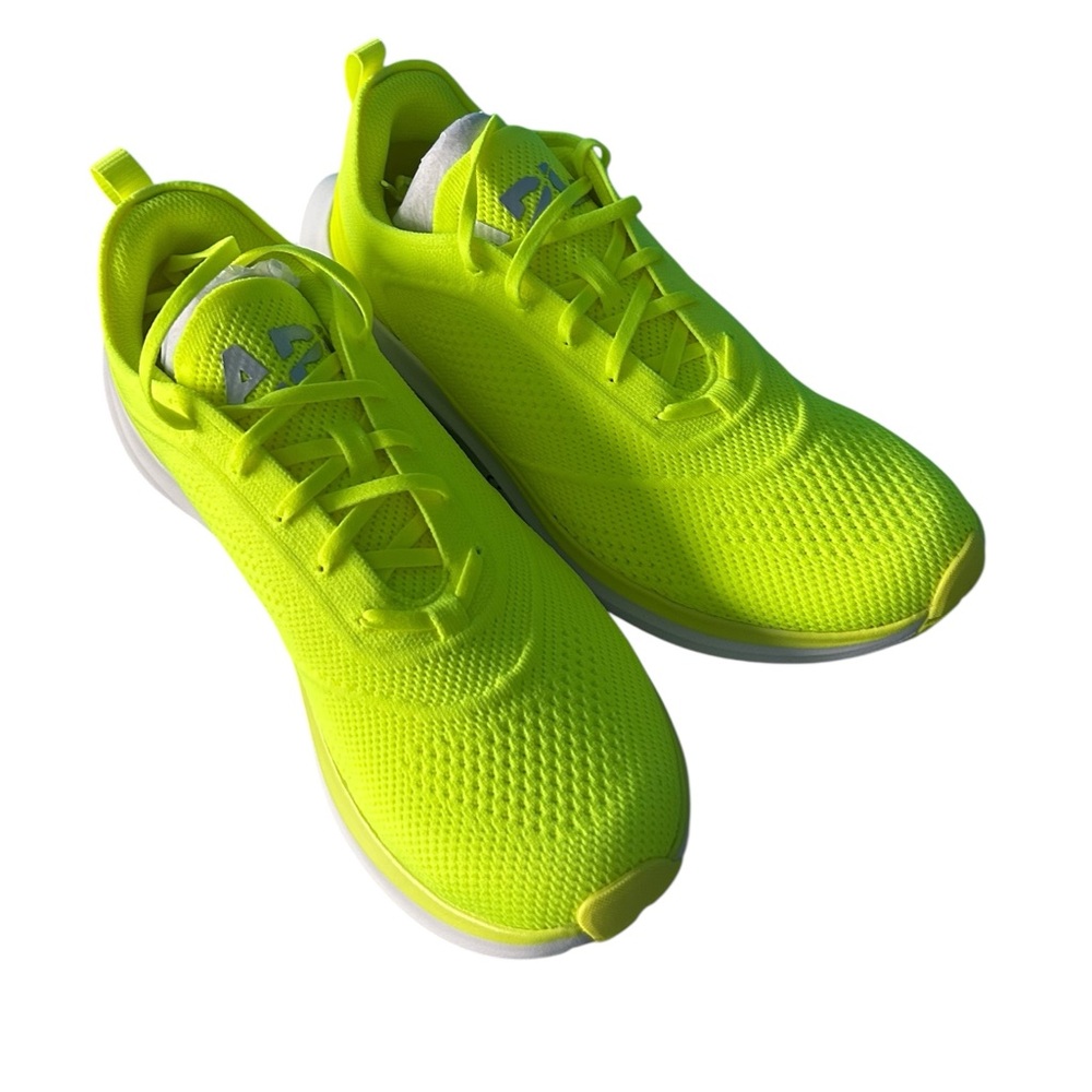 APL TECHLOOM ZIPLINE Lime Green Highlighter Green Men’s NWB Size 9.5